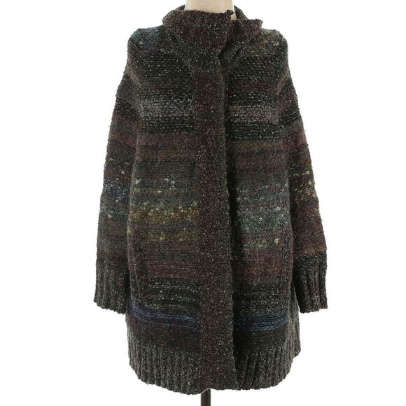 Free People Starlight Shadow Cardigan Sweater - Picture 2 of 7